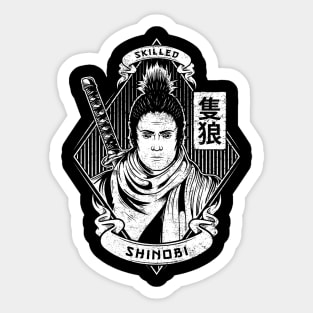 Skilled Shinobi Sticker